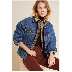 Anthropologie Jean jacket